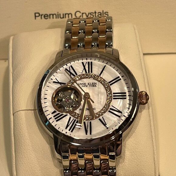 Anne Klein Two Tone Womens Watch NWT - Picture 1 of 8